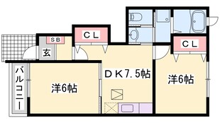 エクセラン播磨の物件間取画像